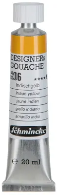 SCHMİNCKE HKS DESİGNERS' GOUACHE GUAJ BOYA 20 ML TÜP 206 INDİAN YELLOW 25206007