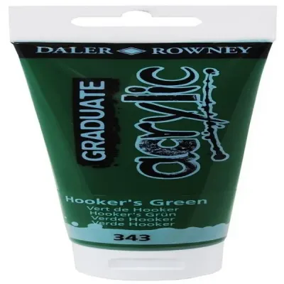 DALER ROWNEY AKRİLİK BOYA GRADUATE SERİSİ 120 ML HOOKERS GREEN 123120343
