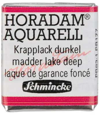 SCHMİNCKE HORADAM AQUARELL ARTİST SULU BOYA MADDER LAKE DEEP 1/2 TAB. 14358044