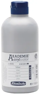 SCHMİNCKE AKADEMİE ACRYL COLOR AKRİLİK BOYA 500 ML 800 SİLVER 23800028