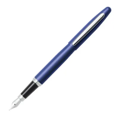 SHEAFFER DOLMA KALEM VFM 9401-0 METALİK MAVİ KROM M UÇ