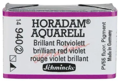 SCHMİNCKE HORADAM AQUARELL ARTİST SULU BOYA TAM TABLET SERİ 2 940 BRİLLİANT RED VİOLET 14940043