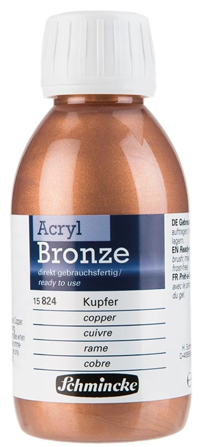 SCHMİNCKE ACRYLİC BRONZE METAL AKRİLİK BOYA 150 ML 824 COPPER 15824020