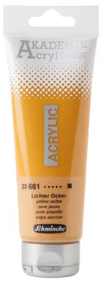 SCHMİNCKE AKADEMİE AKRİLİK BOYA 120 ML 661 YELLOW OCHRE 23661012