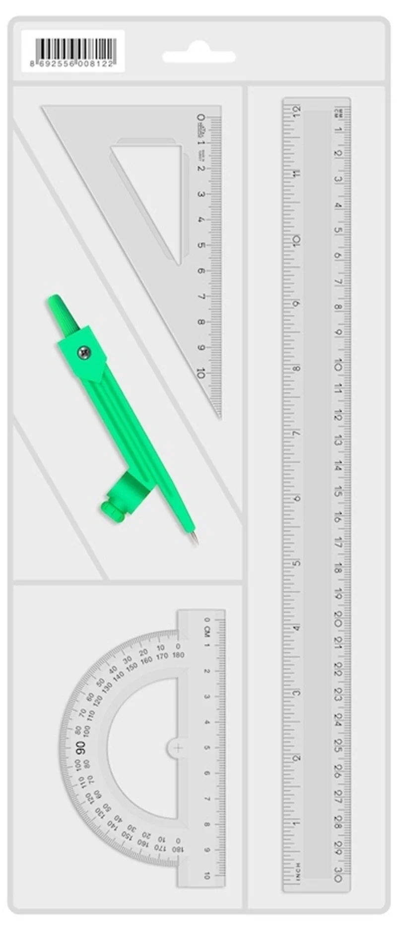 HATAS ÇİZİM TAKIMI EKONOMİK PERGELLİ 00812