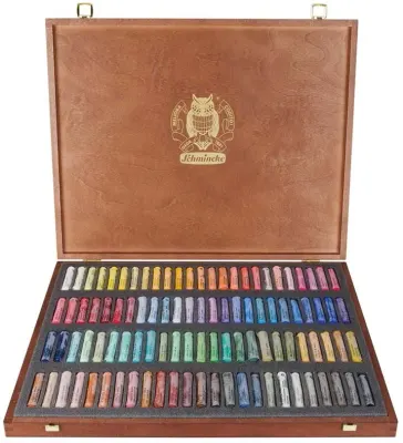 SCHMİNCKE ARTİST SOFT PASTEL AHŞAP KUTULU PASTEL BOYA SETİ GENEL AMAÇLI 100 RENK 77100 77100097