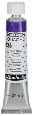 SCHMİNCKE HKS DESİGNERS' GOUACHE GUAJ BOYA 20 ML TÜP 436 BLUE VİOLET 25436007