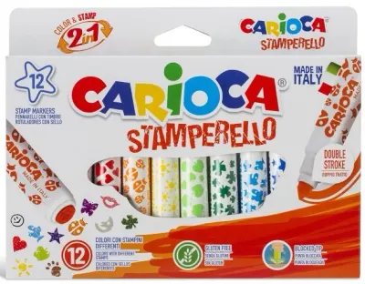 CARIOCA KEÇELİ BOYA KALEMİ 12'Lİ STAMPERELLO 42240