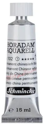 SCHMİNCKE HORADAM AQUARELL ARTİST SULU BOYA 15 ML TÜP SERİ 1 102 PERMANENT CHİNESE WHİTE 14102006