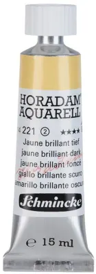 SCHMİNCKE HORADAM AQUARELL ARTİST SULU BOYA 15 ML TÜP SERİ 2 221 JAUNE BRİLLİANT DARK 14221006