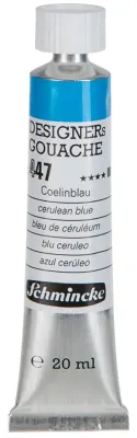 SCHMİNCKE HKS DESİGNERS' GOUACHE GUAJ BOYA 20 ML TÜP 447 CERULEAN BLUE 25447007