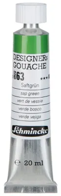 SCHMİNCKE HKS DESİGNERS' GOUACHE GUAJ BOYA 20 ML TÜP 563 SAP GREEN 25563007