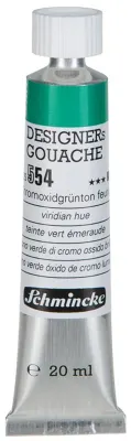 SCHMİNCKE HKS DESİGNERS' GOUACHE GUAJ BOYA 20 ML TÜP 554 CHROMİUM OXİDE GREEN BRİLLİANT 25554007