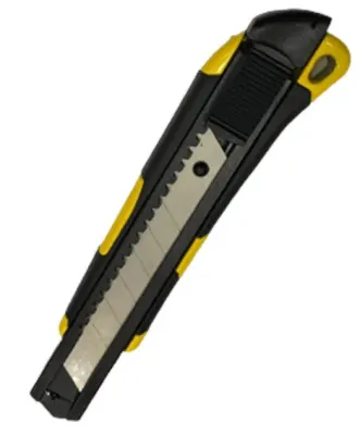 PASİF NOKİ MAKET BIÇAĞI GENİŞ PROFESYONEL  METAL NO:234 65234
