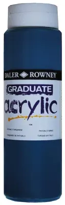 DALER ROWNEY AKRİLİK BOYA GRADUATE SERİSİ 500 ML PHTHALO 123500154