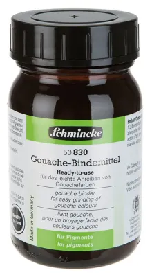SCHMİNCKE MEDİUM 830 GOUACHE BİNDER GUAJ BAĞLAYICI KULLANIMA HAZIR 200 ML 50830037