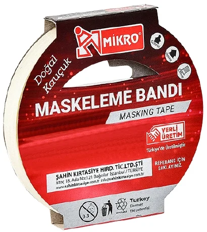 MİKRO MASKELEME BANDI 12 MM x 25M BNT300