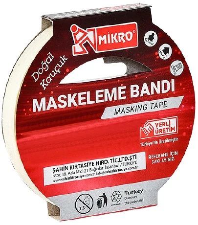 MİKRO MASKELEME BANDI 18 MM x 25M BNT302
