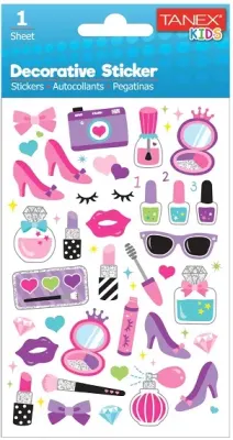 TANEX STICKER MAKYAJ SERİSİ 6 ADET TNX-25007