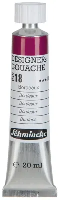 SCHMİNCKE HKS DESİGNERS' GOUACHE GUAJ BOYA 20 ML TÜP 318 BORDEAUX 25318007