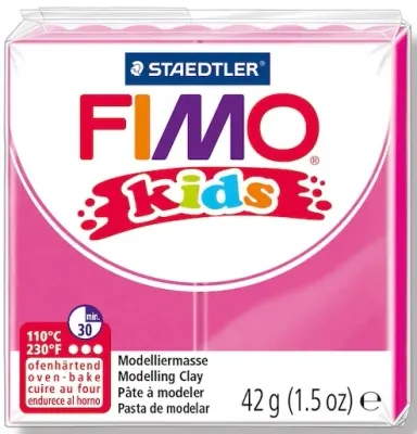 FIMO KIDS MODELLEME KİLİ 42 GR FUŞYA 8030-220 02