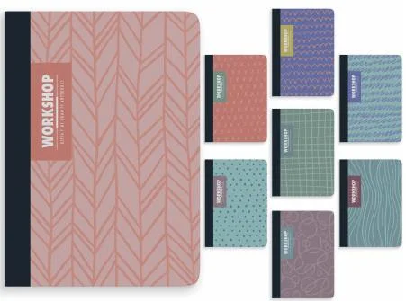 PASİF GIPTA DEFTER WORKSHOP 17x24 SERT KAPAK 120 YP. ÇİZGİLİ 6052