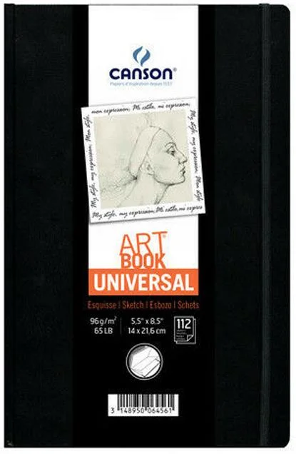 CANSON ESKİZ BLOK ARTBOOK UNIVERSAL 14x21.6 96 GR 112 SF 200006456