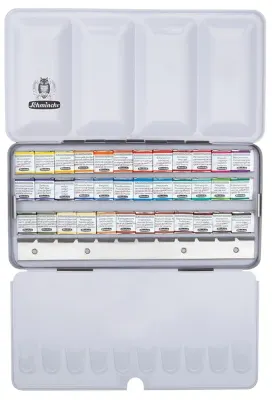 SCHMİNCKE HORADAM AQUARELL METAL KUTU ARTİST SULU BOYA SETİ 36 X YARIM TABLET 74436 74436097