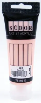 SÜDOR AKRİLİK TÜP 75 ML TEN RENGİ 224 MA075-224