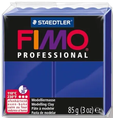 FIMO PROFESSIONAL MODELLEME KİLİ 85 GR ULTRAMARINE MAVİSİ 8004-33