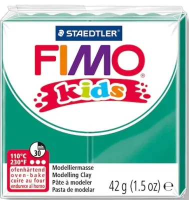 FIMO KIDS MODELLEME KİLİ 42 GR YEŞİL 8030-5 02