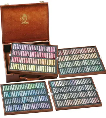 SCHMİNCKE ARTİST SOFT PASTEL AHŞAP KUTULU PASTEL BOYA SETİ GENEL AMAÇLI 400 RENK 77400 77400097