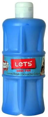 LETS GUAJ BOYA 500 ML MAVİ L5106