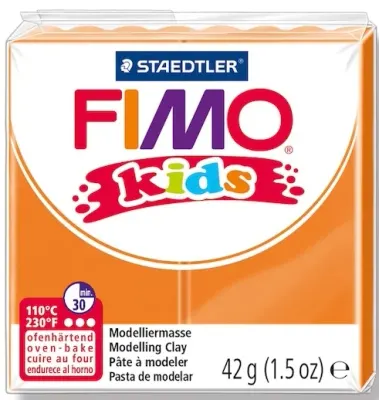 FIMO KIDS MODELLEME KİLİ 42 GR TURUNCU 8030-4 02