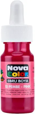 NOVA COLOR EBRU BOYA ŞİŞE 30 CC PEMBE NC-249
