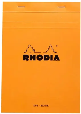 RHODIA BLOKNOT BASIC DİKİŞLİ A5 80 GR 80 YP DÜZ TURUNCU RT16000