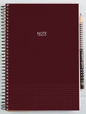 DİLMAN DEFTER NOTE SPİRALLİ SERT KAPAK PERFORAJLI A4 160 YP ÇİZGİLİ 2261