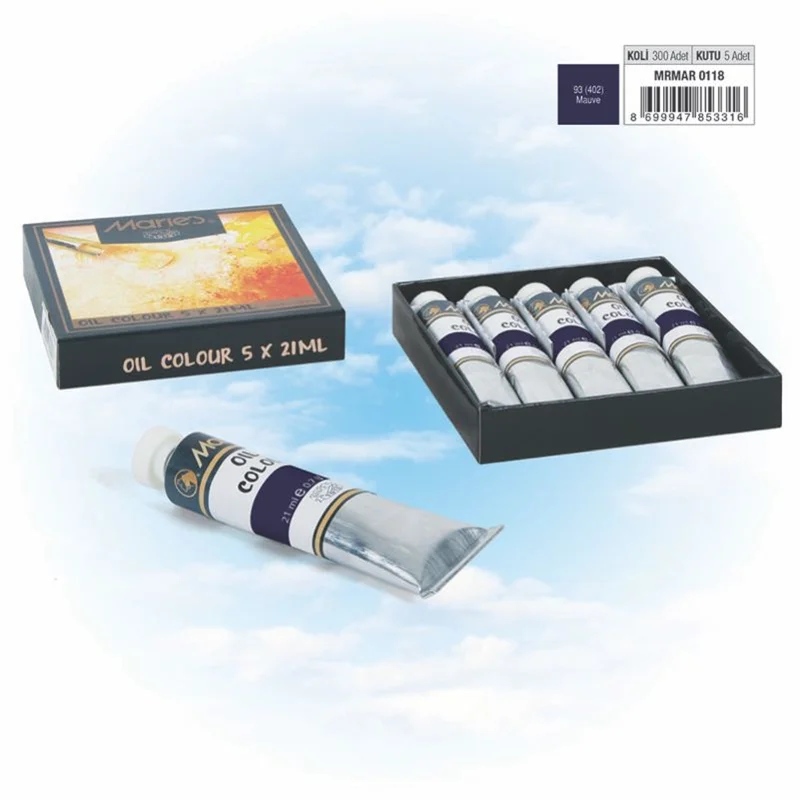 MARIES YAĞLI BOYA 21 ML E75-93*402 MAUVE