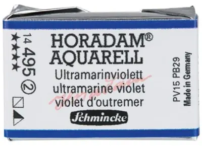 SCHMİNCKE HORADAM AQUARELL ARTİST SULU BOYA TAM TABLET SERİ 2 495 ULTRAMARİNE VİOLET 14495043