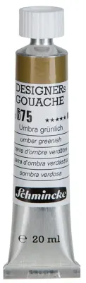 SCHMİNCKE HKS DESİGNERS' GOUACHE GUAJ BOYA 20 ML TÜP 675 UMBER GREENİSH 25675007