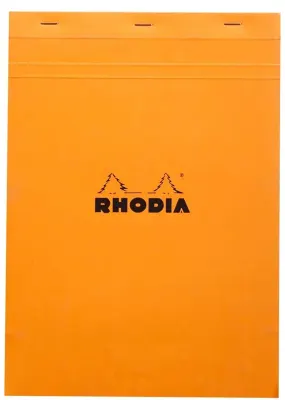 RHODIA BLOKNOT BASIC DİKİŞLİ A4 80 GR 80 YP KARELİ TURUNCU RA18200