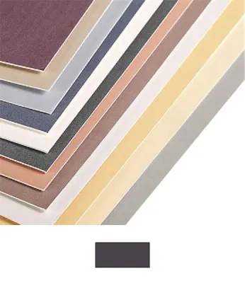 CLAIREFONTAINE PASTEL BOYA KARTONU PASTEL MAT 50x70 360 GR ANTHRACITE 5 Lİ PAKET PM96009