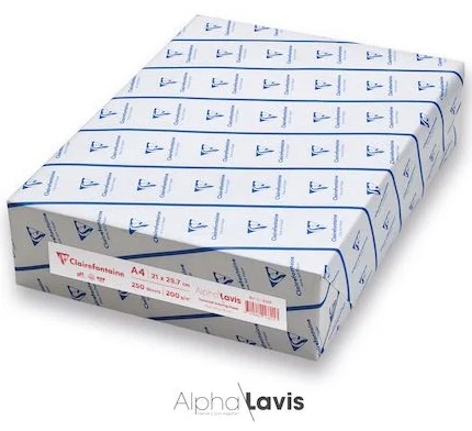 CLAIREFONTAINE ÇİZİM KAĞIDI ALPHA LAVIS 35x50 200 GR AL16803