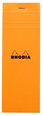 RHODIA BLOKNOT BASIC DİKİŞLİ 7.4x21 80 GR 80 YP KARELİ TURUNCU RB8200