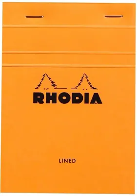 RHODIA BLOKNOT BASIC DİKİŞLİ A6 80 GR 80 YP ÇİZGİLİ TURUNCU RB13600