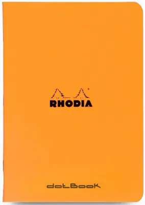 RHODIA DEFTER BASIC DİKİŞLİ A5 80 GR 48 YP DOT TURUNCU RD191190