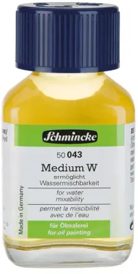 SCHMİNCKE MEDİUM W YAĞLI BOYAYI SU BAZLIYA ÇEVİRME MEDYUMU 60 ML 50043 50043025