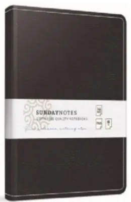 GIPTA DEFTER SUNDAY NOTES 19X26 İPLİK DİKİŞLİ DERİ KAPAKLI 140 YP. ÇİZGİLİ 4924