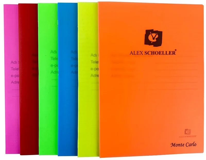 ALEX DEFTER A5 PP KAPAK DİKİŞLİ 40YP. ÇİZGİLİ ALX-633