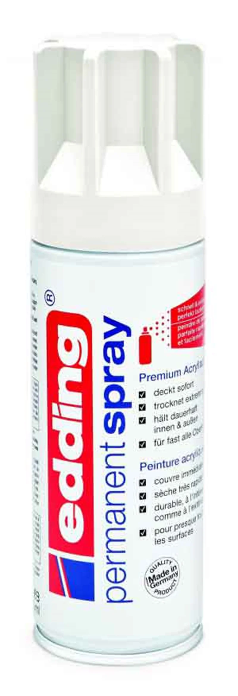 EDDING PERMANENT AKRİLİK SPREY BOYA E-5200 TRAFFIC WHITE 922